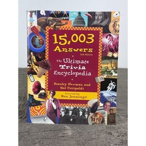 15003 Answers The Ultimate Trivia Encyclopedia 2nd Ed Stanley Newman